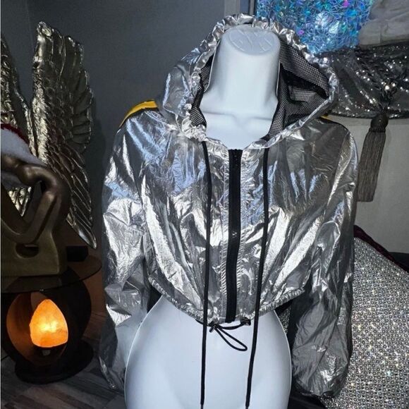 LF Brand Metallic Jumpsuit Set-One of a Kind - Picture 10 of 12